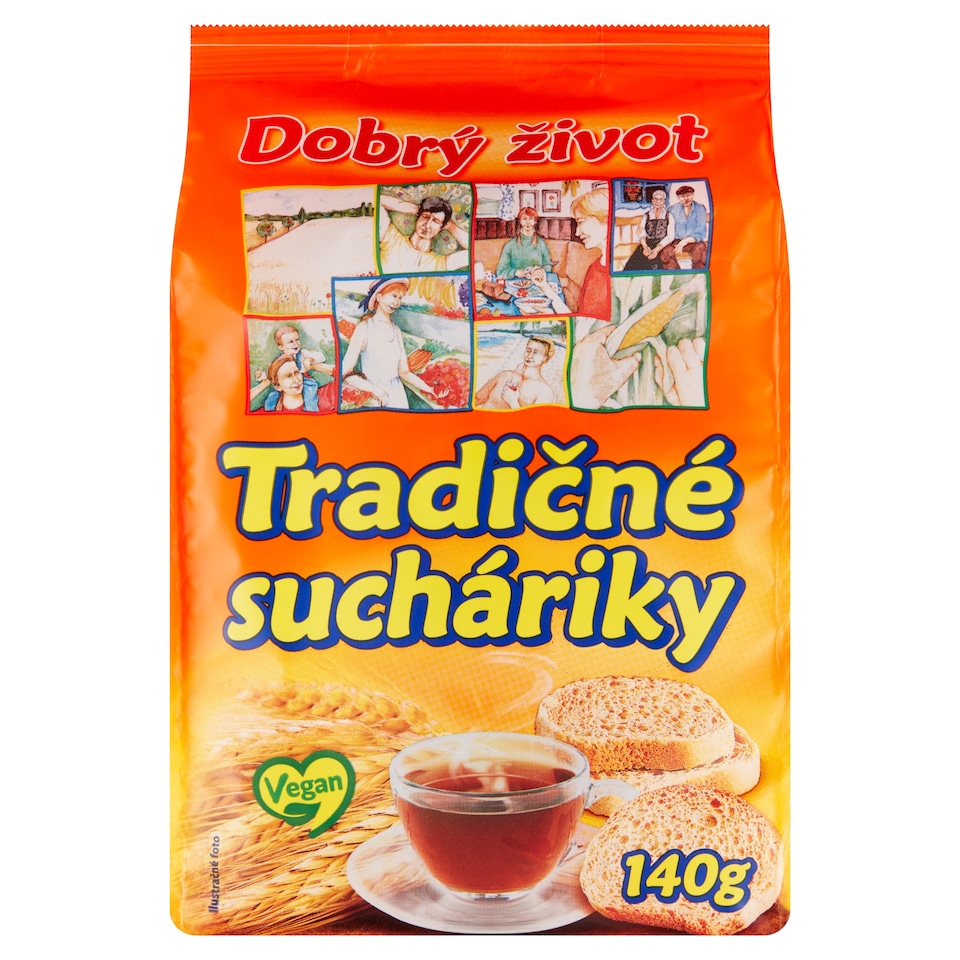 Dobrý Život Traditional Crackers 140g
