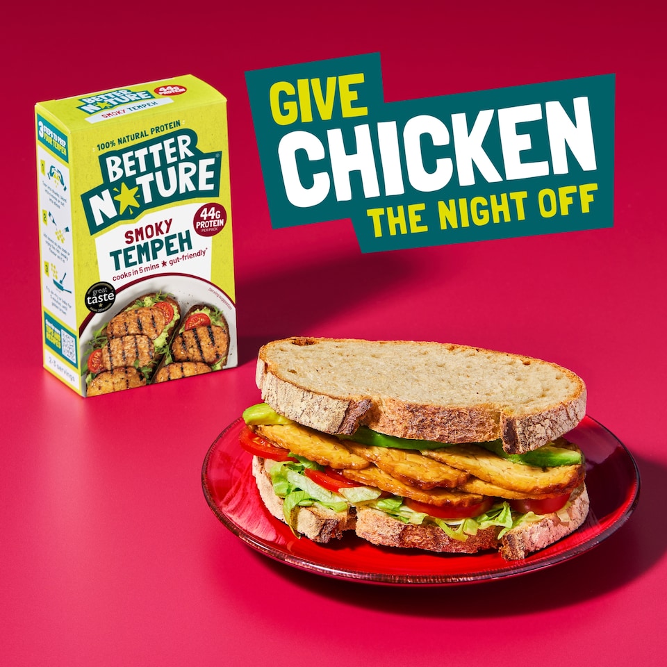 image 1 of Better Nature Tempeh - Smoky 220g