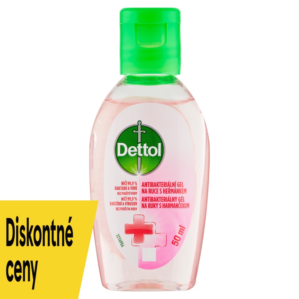 obrázok 1 z Dettol Antibakteriálny gél na ruky s harmančekom 50 ml