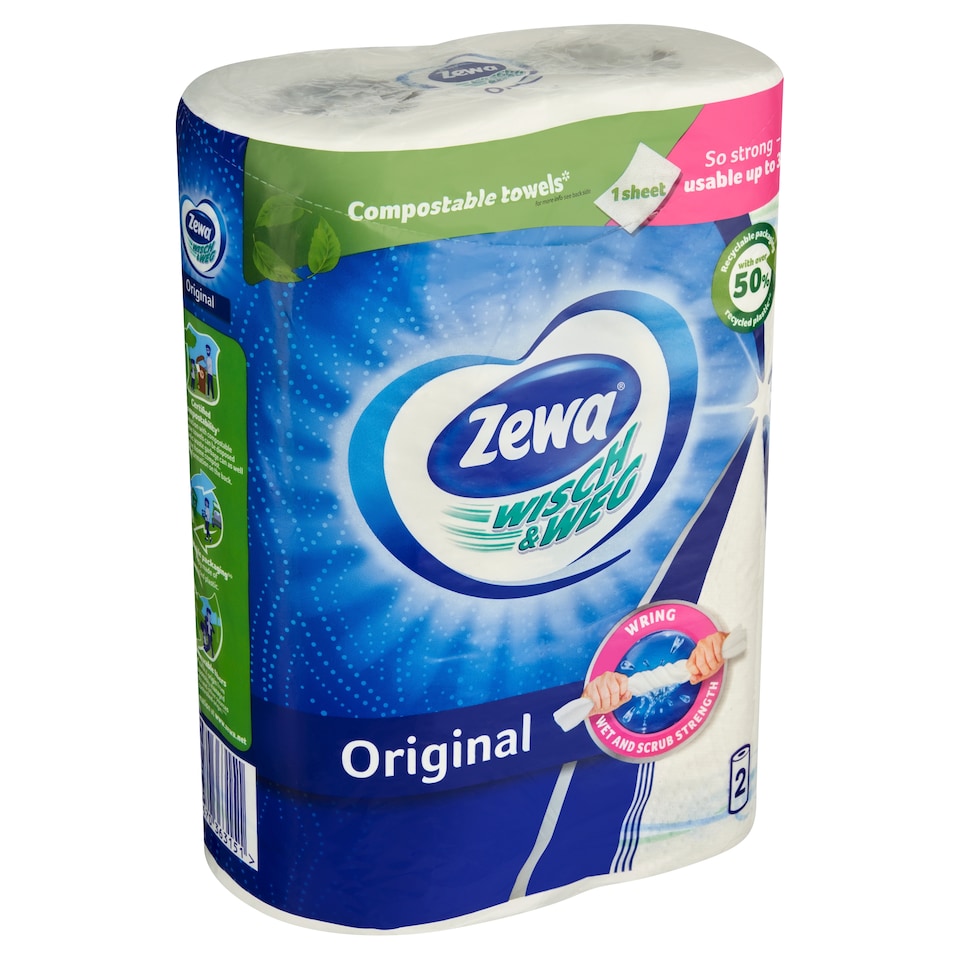 Zewa Wisch&Weg Original Household Towels 2 Rolls