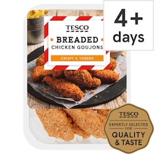Tesco Breaded Chicken Goujons 270G