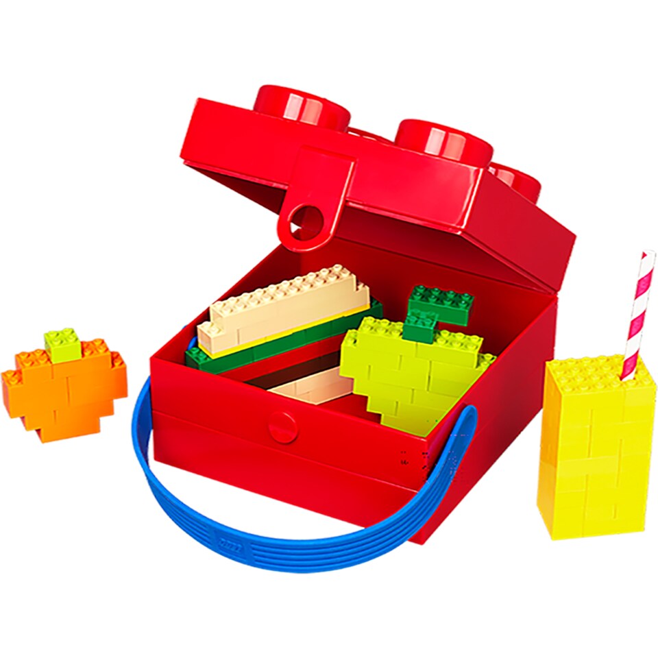 image 1 of Lego Box With Handle Blue 165 x 173 x 116 mm