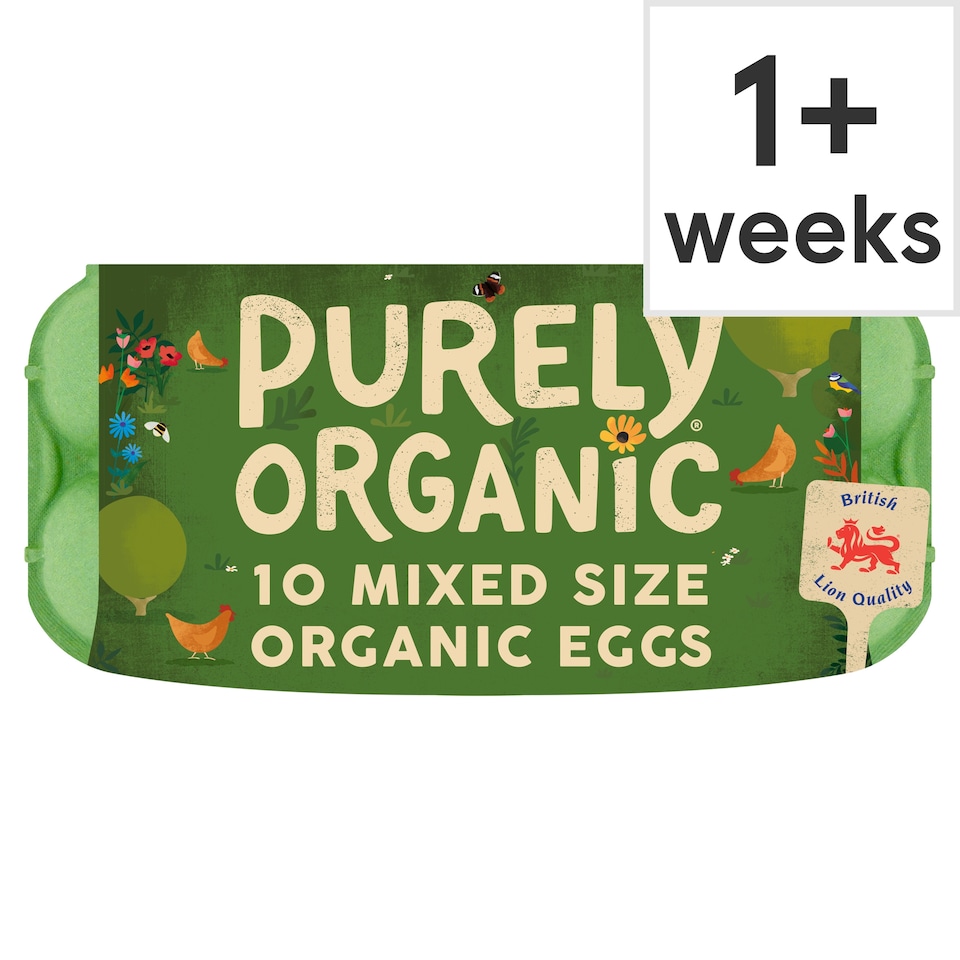 image 1 of Purely Organic Eggs Mixed Weight 10 Pack
