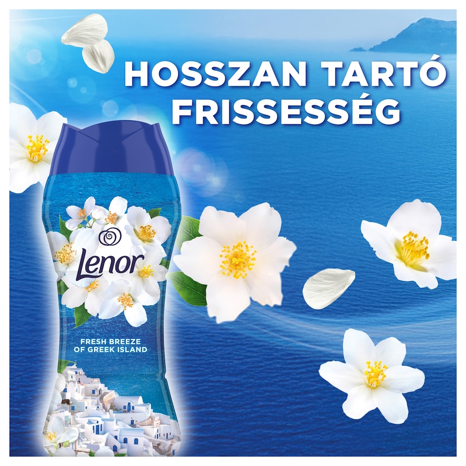 Lenor Parfümgyöngyök 195 g, Fresh Breeze of Greek Island  1. kép