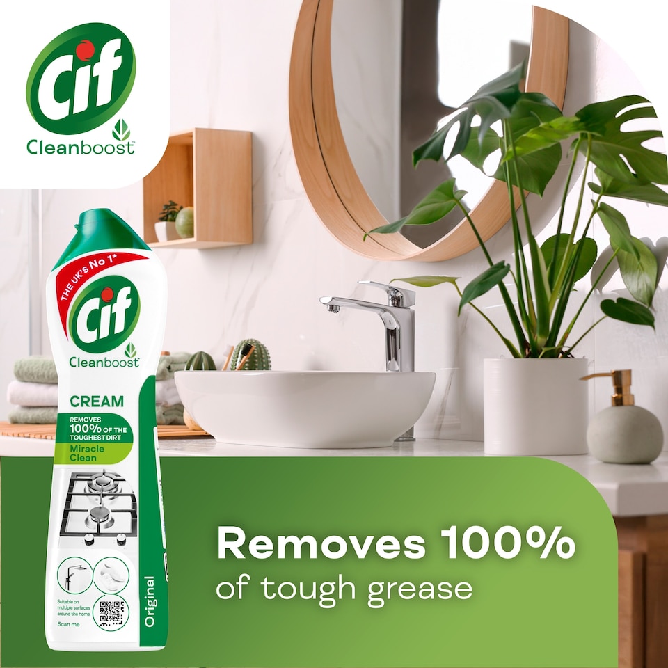 image 1 of Cif Cream Original 500ml