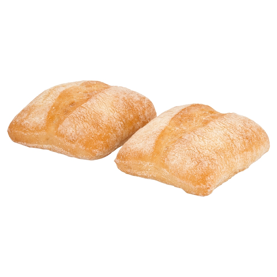 image 1 of Tesco Ciabatta Rolls 2 Pack