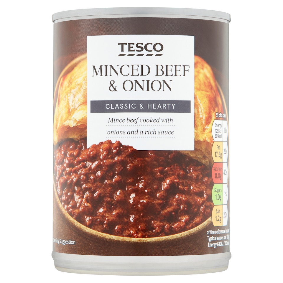 Tesco Minced Beef & Onion 392g
