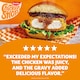 image 3 of Birds Eye Chicken Shop 2 American Style Gravy Loaded Burgers 250g