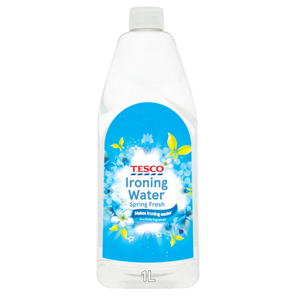 Tesco Ironing Water Spring Fresh 1Lt