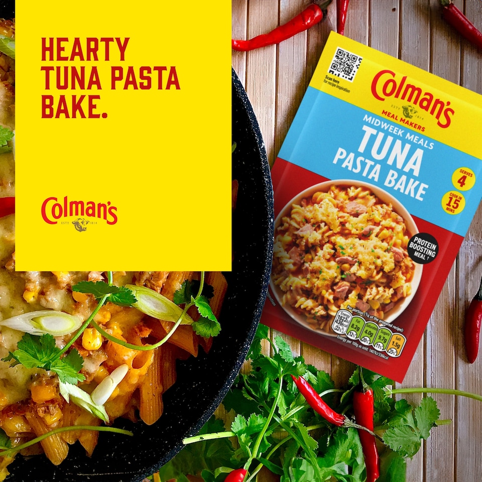 image 1 of Colman's Tuna Pasta Bake Recipe Mix 44G