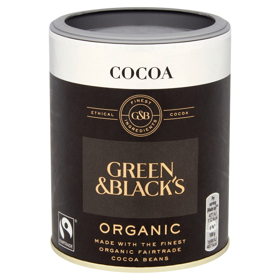 Green & Blacks Organic Cocoa Fair Trade 125G