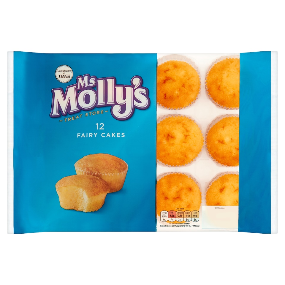 Ms Molly's Fairy Cakes 12 Pack