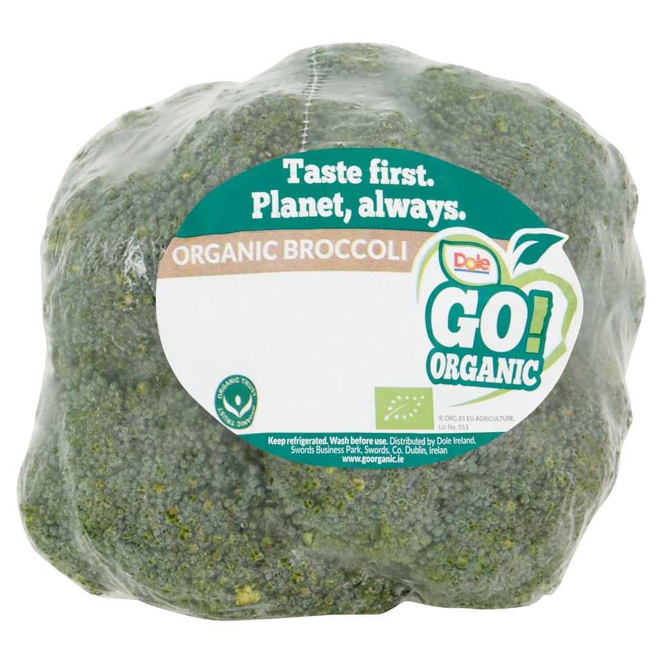 Dole Go Organic Broccoli 400g