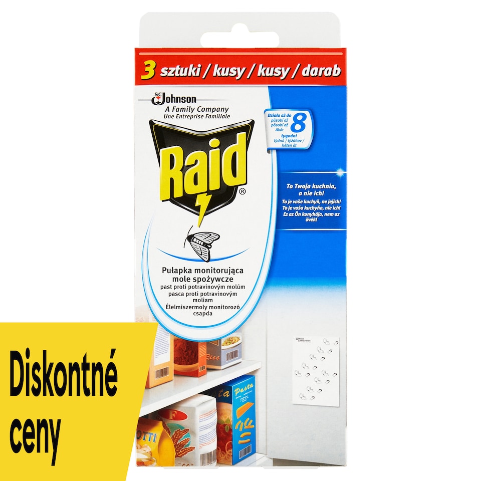 image 1 of Raid Trap Against Food Moths 3 Pieces
