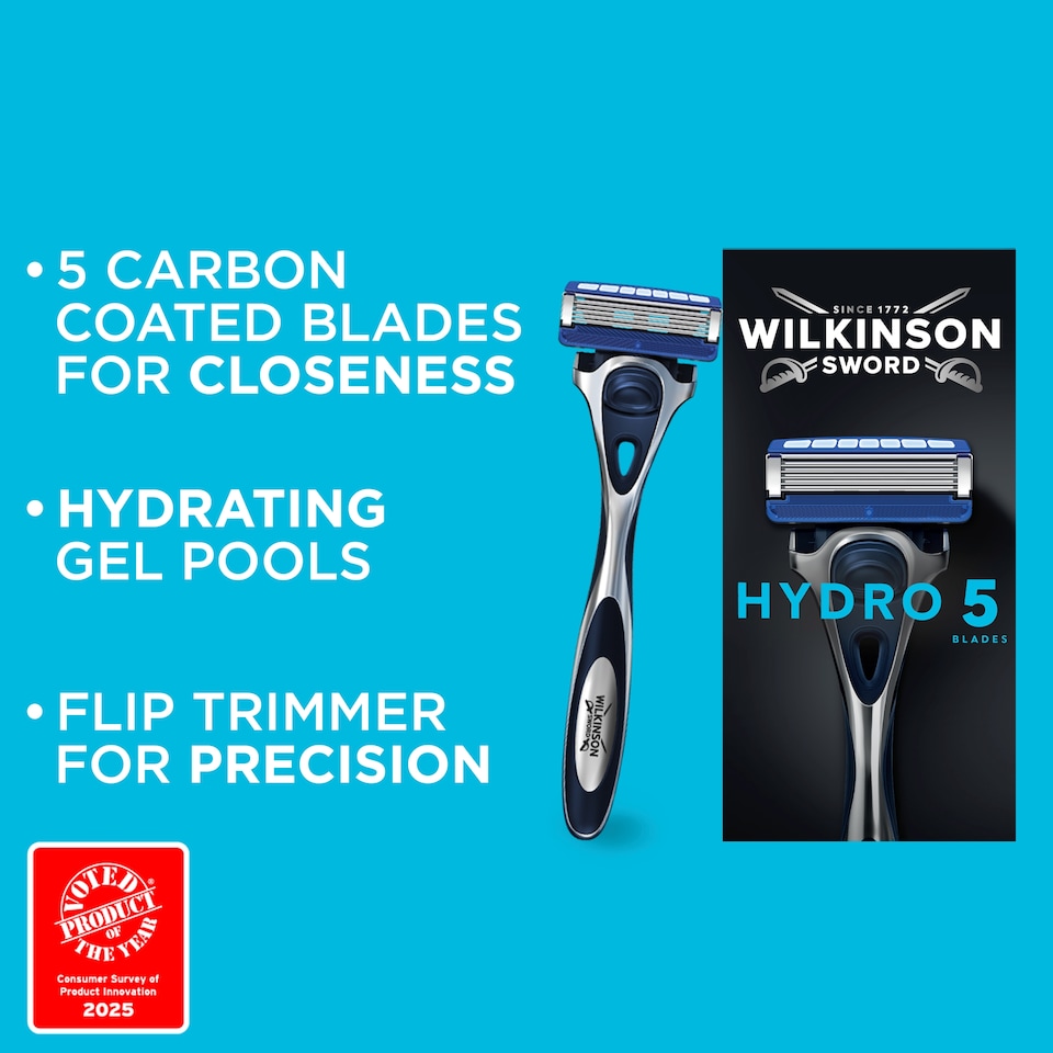 image 1 of Wilkinson Sword Hydro 5 Skin Protect Regular Blades 4 Pack