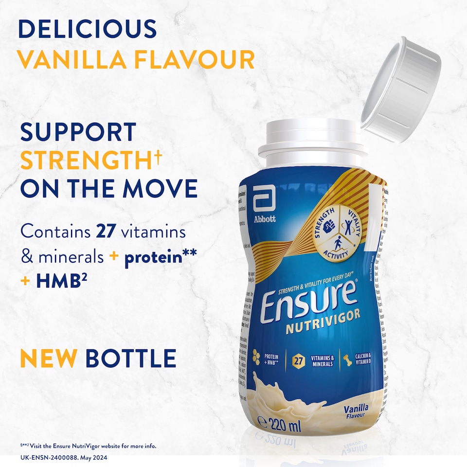 image 1 of Ensure Nutrivigor Vanilla Ready to Drink Liquid 220ml