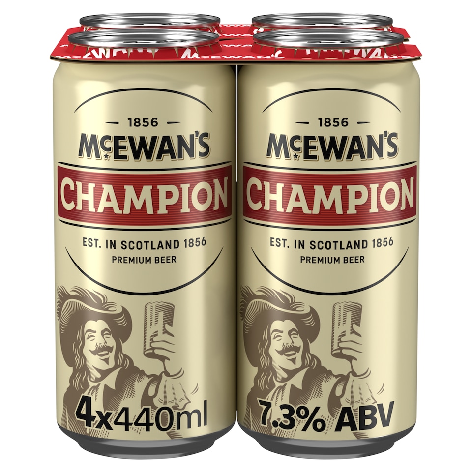 image 1 of McEwan’s Champion Ale Beer Can 4x440ml