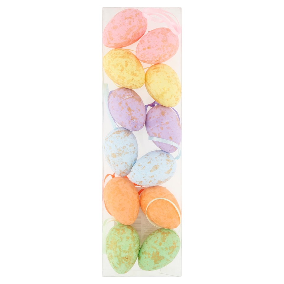 Jumi Easter Egg Hanging Decoration 12 pcs