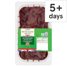 Tesco Lamb Sliced Liver