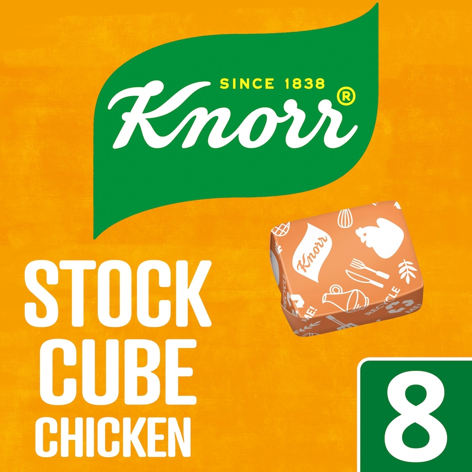 image 1 of Knorr Chicken 8 Stock Cubes 80g