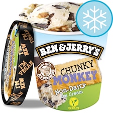 Ben & Jerry Dairy Free Chunky Monkey Ice Cream 500Ml