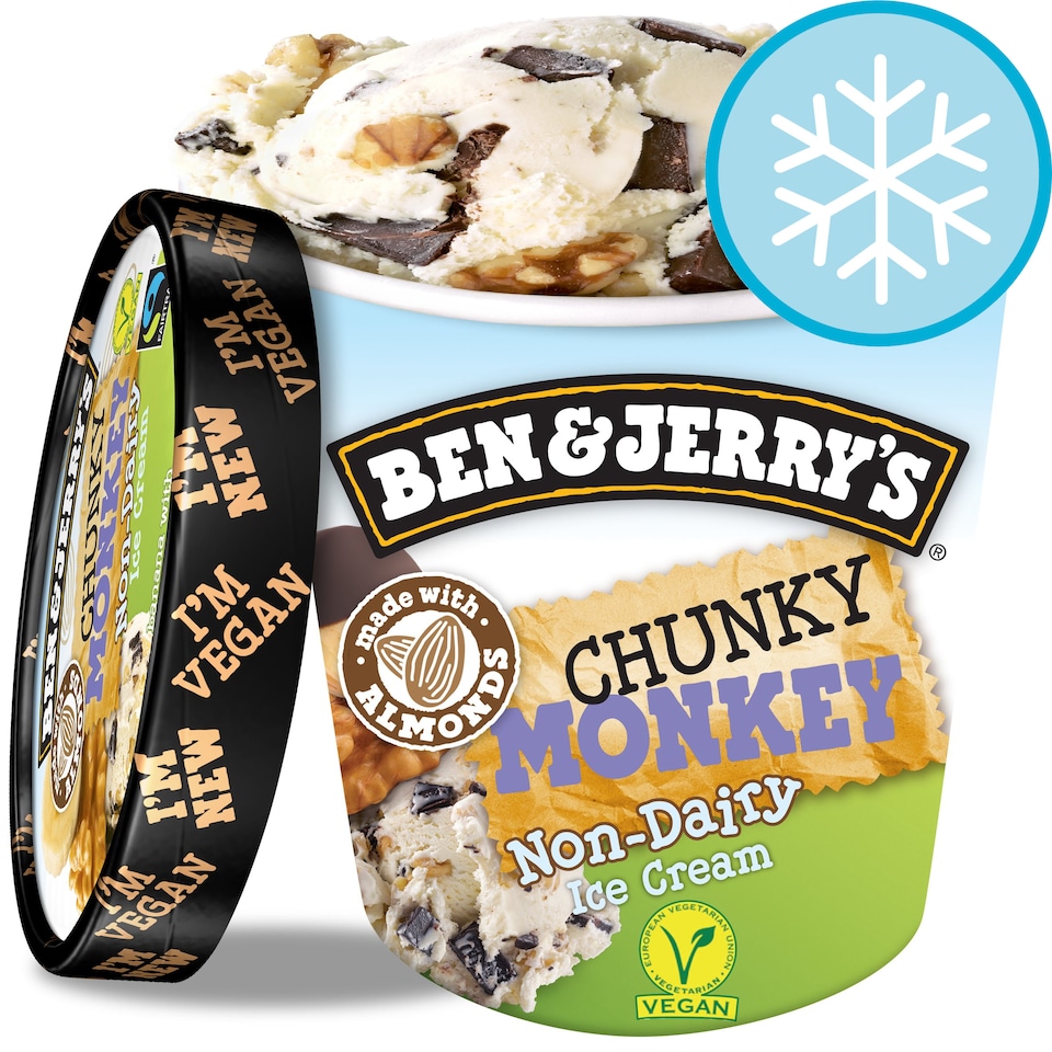 Ben & Jerry Dairy Free Chunky Monkey Ice Cream 500Ml