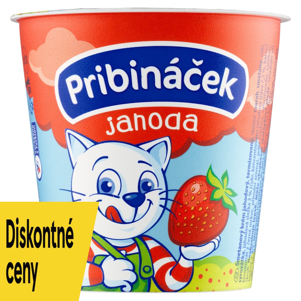 obrázok 1 z Pribináček Jahoda 125 g