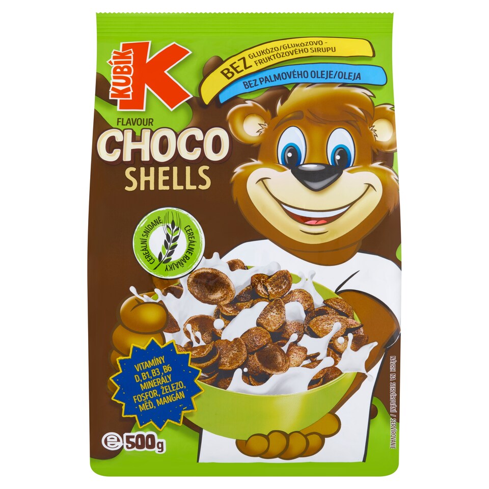 image 1 of Kubík Choco Shells 500 g