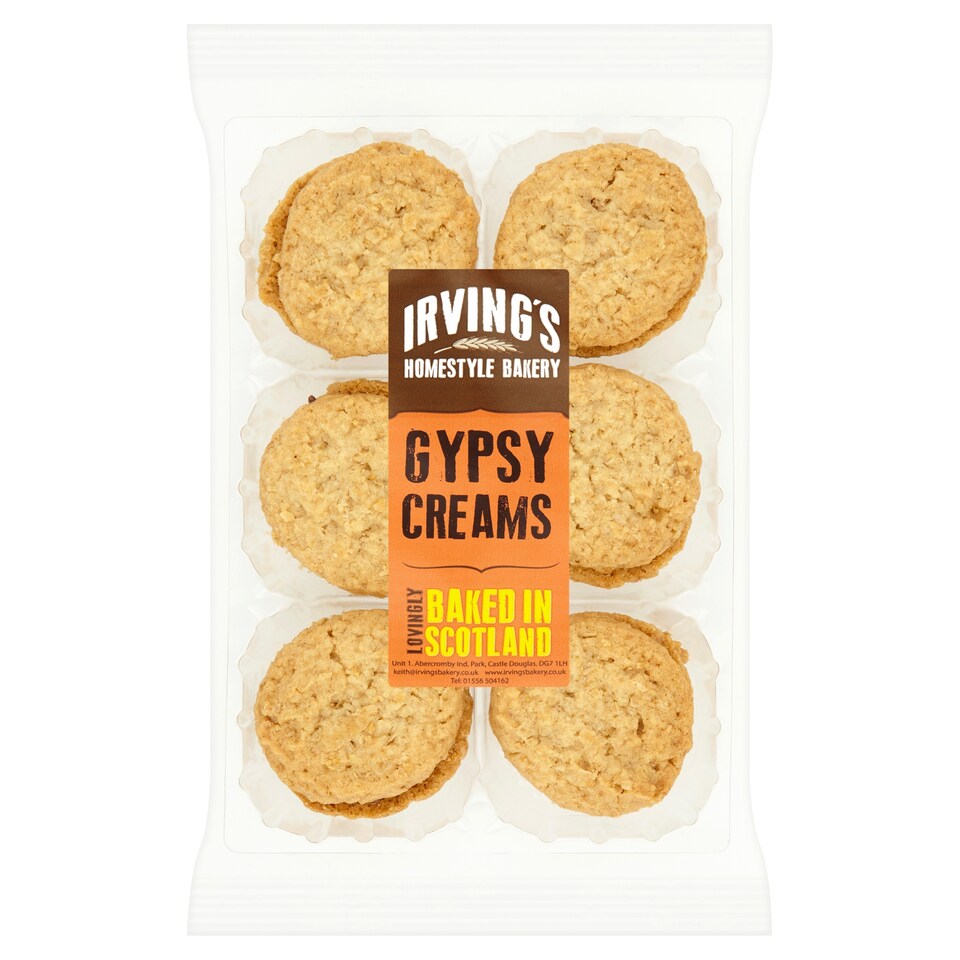 Irving's Homestyle Bakery Gypsy Creams Cookies 200g