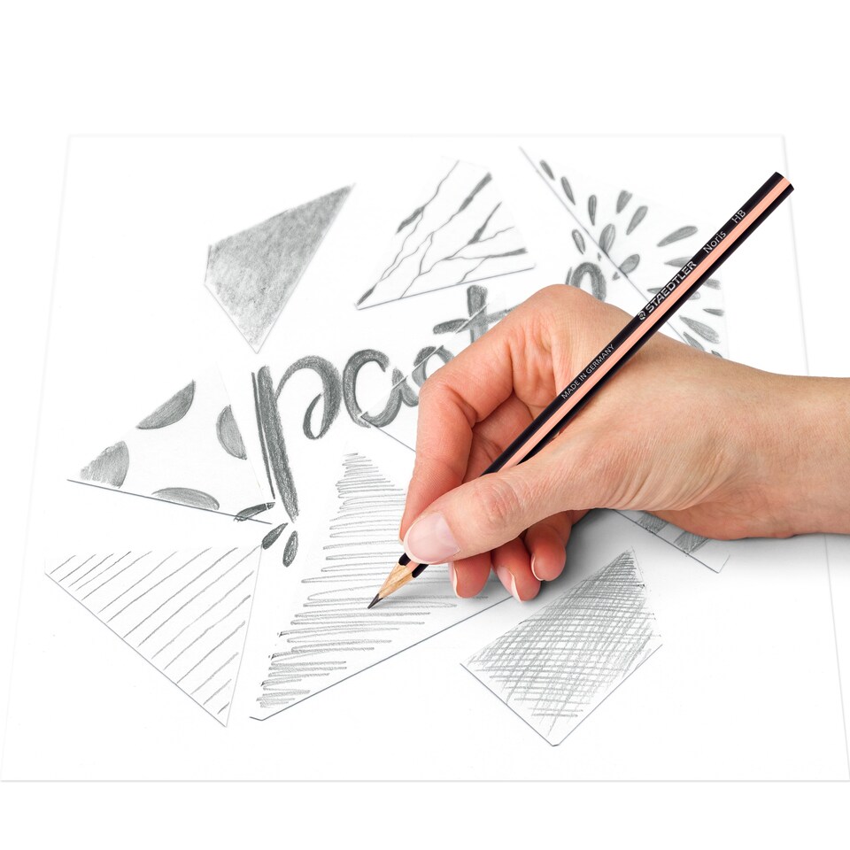 image 1 of Staedtler Noris Hb Pastel Pencil 6 Pack