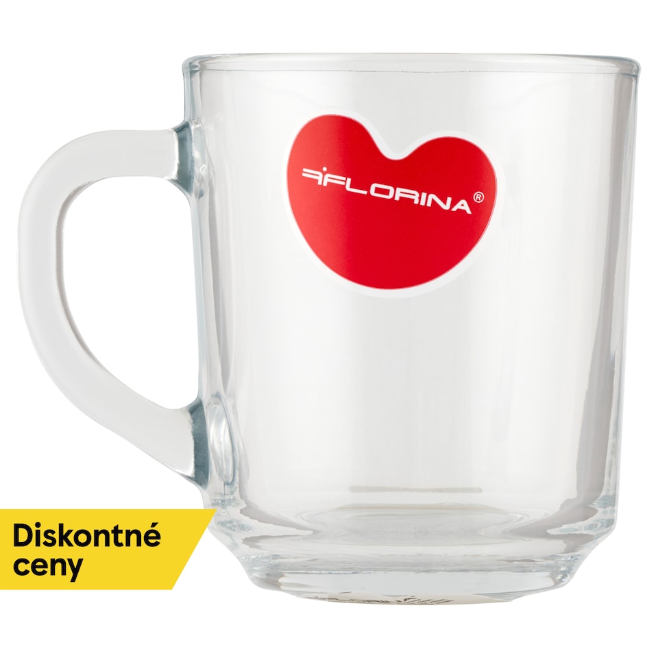 Florina Standard Glass Mug 250 ml