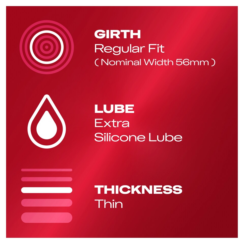 image 1 of Durex Condoms Thin Feel 3S