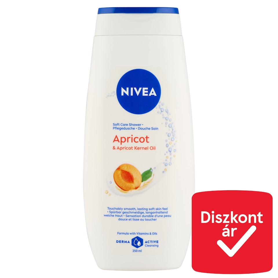 image 1 of NIVEA Apricot & Apricot Kernel Oil Soft Care Shower 250 ml