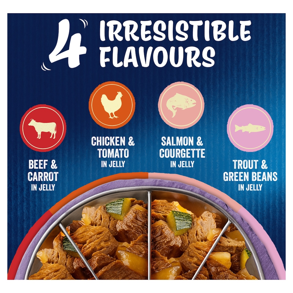 image 1 of FELIX As Good As it Looks Favourites with Veg in Jelly Wet Cat Food 12x85g