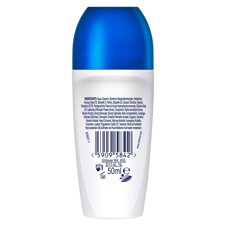 image 1 of Dove Advanced Care Original 72h Roll-On Antiperspirant Deodorant 50ml