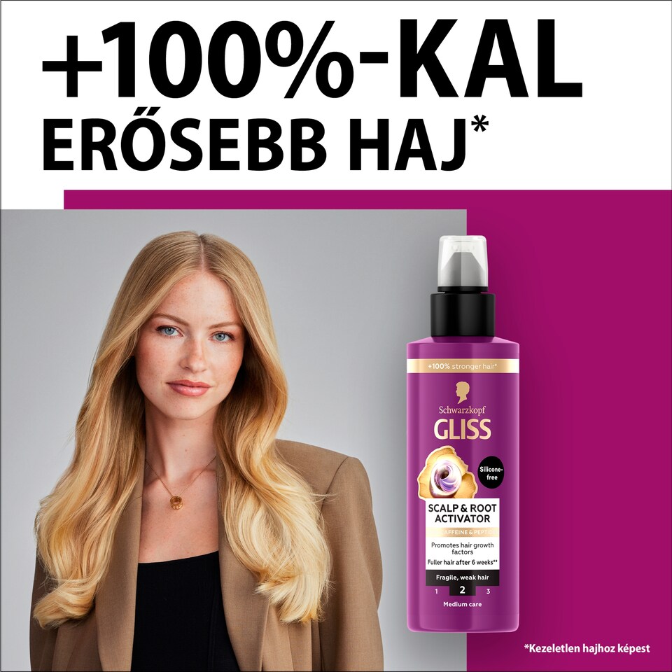 image 1 of Gliss Scalp & Root Activator with Caffeine & Peptides 100 ml