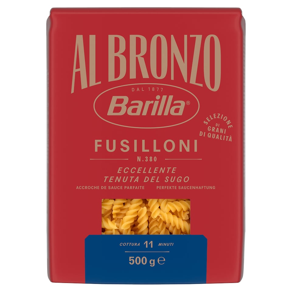 Barilla Al Bronzo Fusilloni 500g