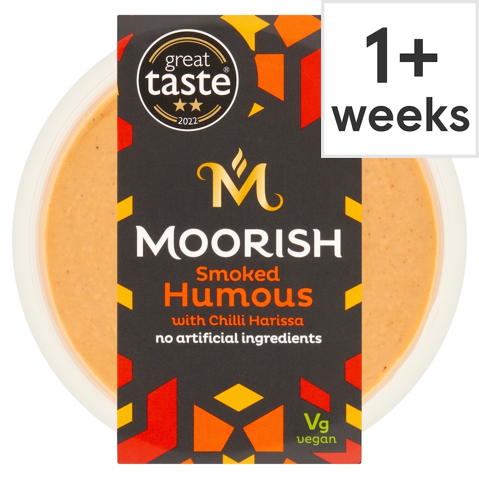 Moorish Smoked Humous with Chilli Harissa 150g