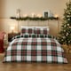 image 2 of Silentnight Brushed Green Tartan Duvet Set King