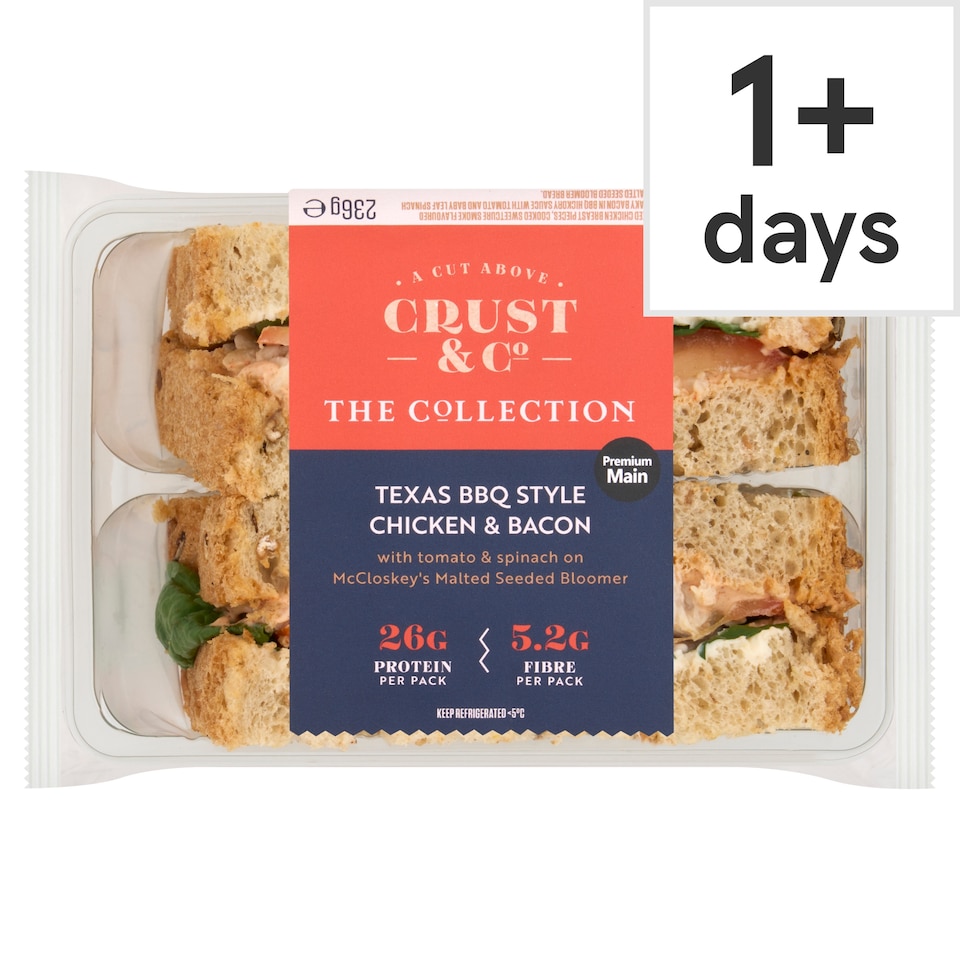 Crust & Co Texas BBQ Style Chicken & Bacon Oatmeal Loaf 236g