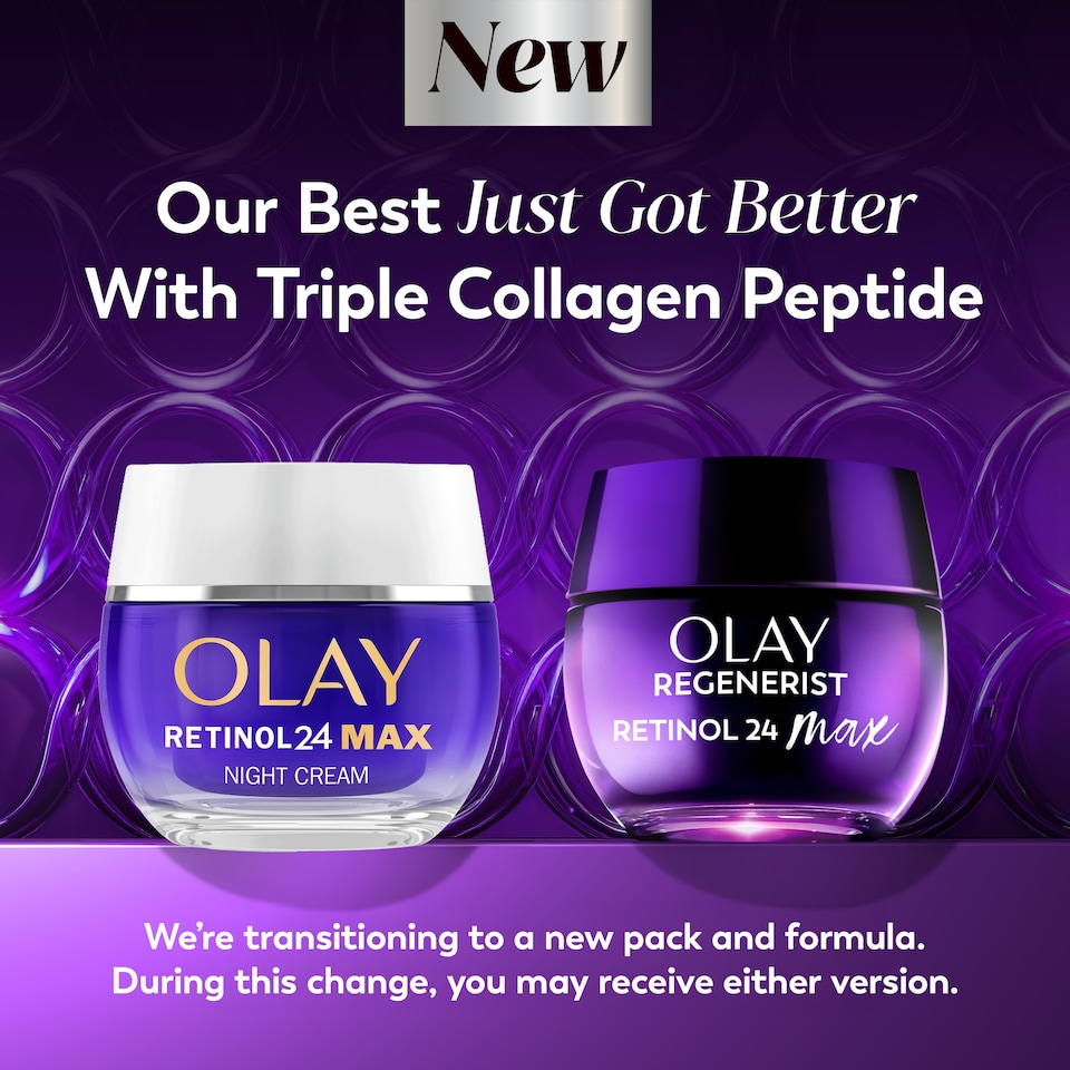 image 1 of Olay Retinol24 MAX Refillable Night Cream 50ml