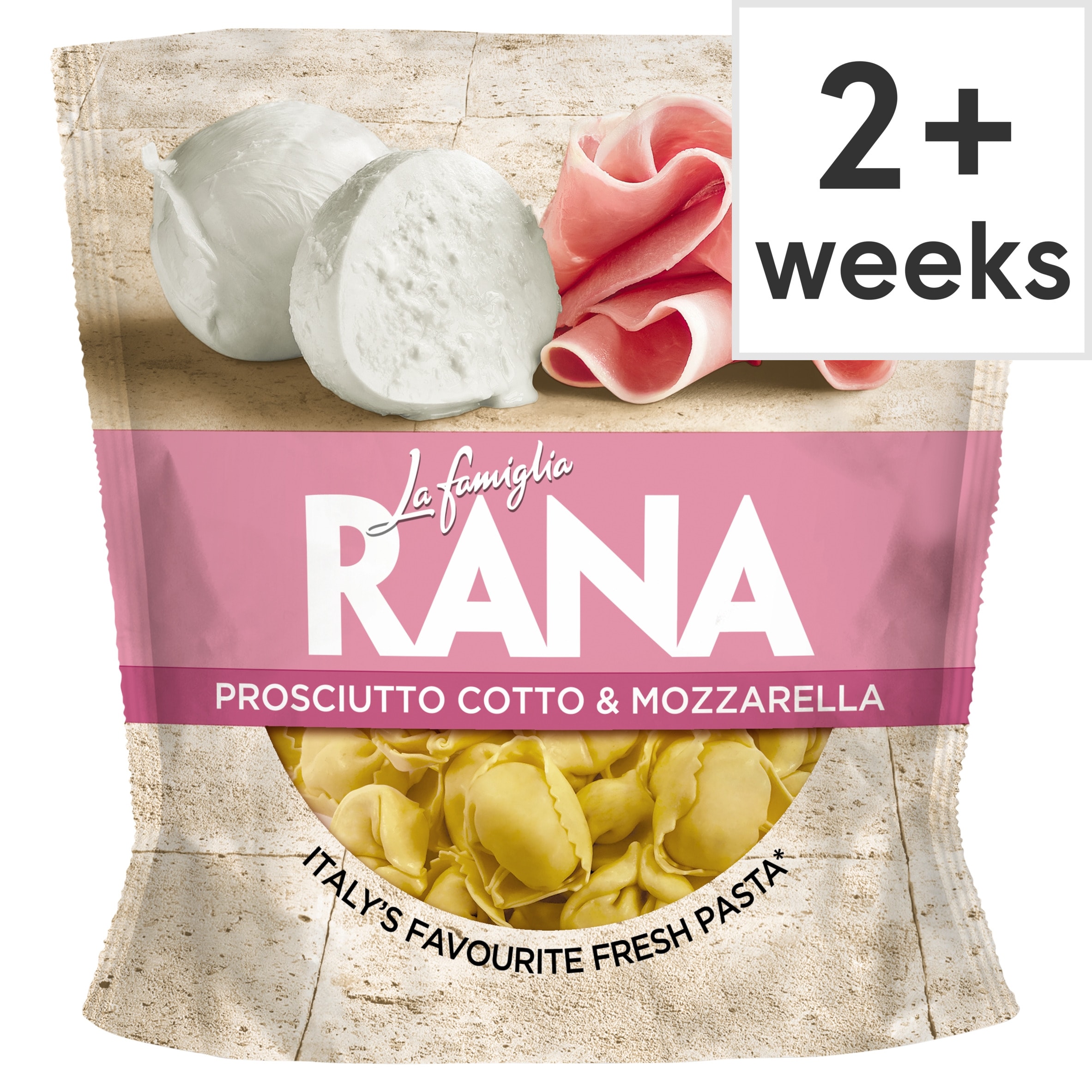 La Famiglia Rana Prosciutto & Mozzarella Tortelloni 250G