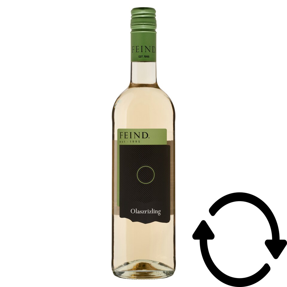 Feind Dunántúli Olaszrizling száraz fehér bor 13% 750 ml