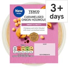 Tesco Caramelised Onion Houmous 182g (C)