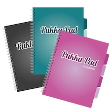 Pukka Twilight B5 Project Notebook Assorted