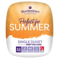 Slumberdown Perfect for Summer Duvet 4.5Tog Single