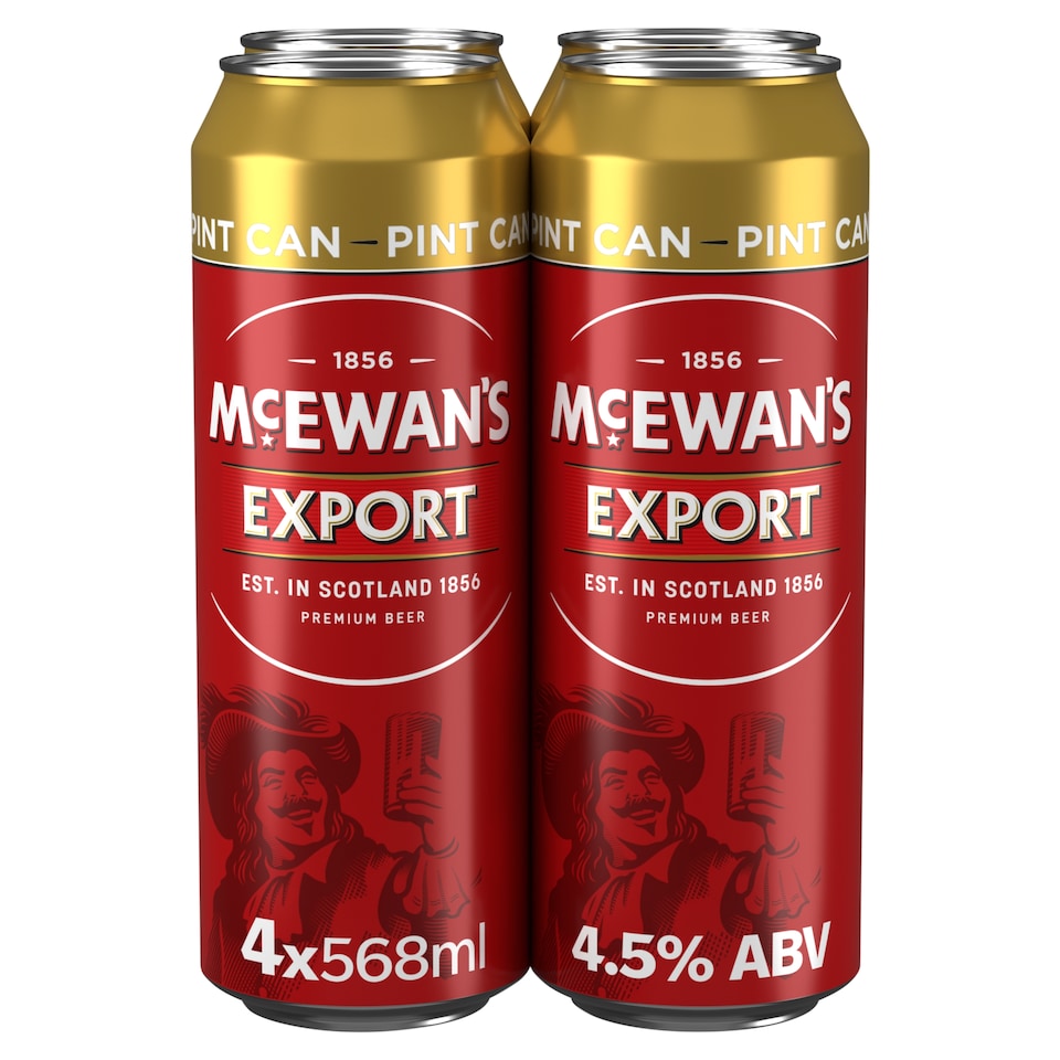 McEwan’s Export Ale Beer 4x568ml