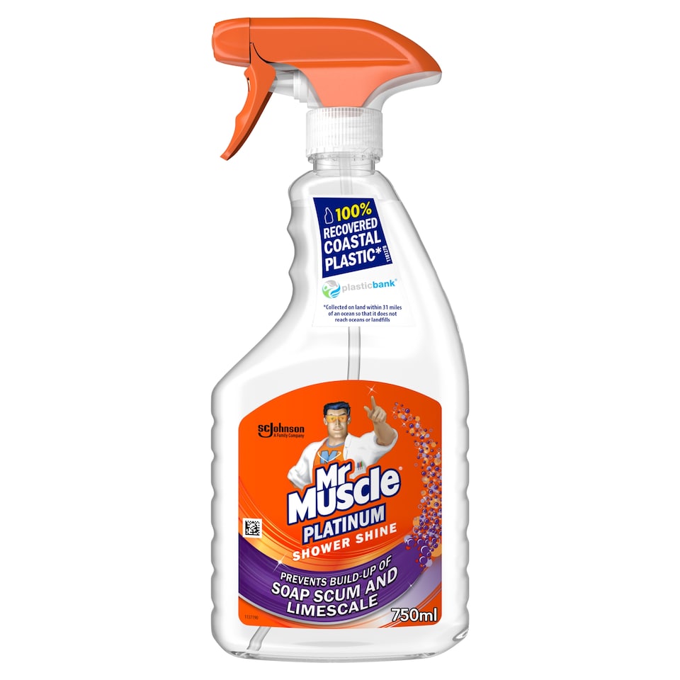 image 1 of Mr Muscle Platinum Shower Shine 750Ml