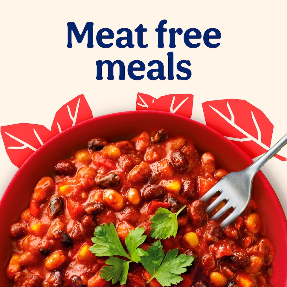 image 1 of Bens Original Plant Powered Bean Chilli Non Carne Vegan Ready Meal 285g