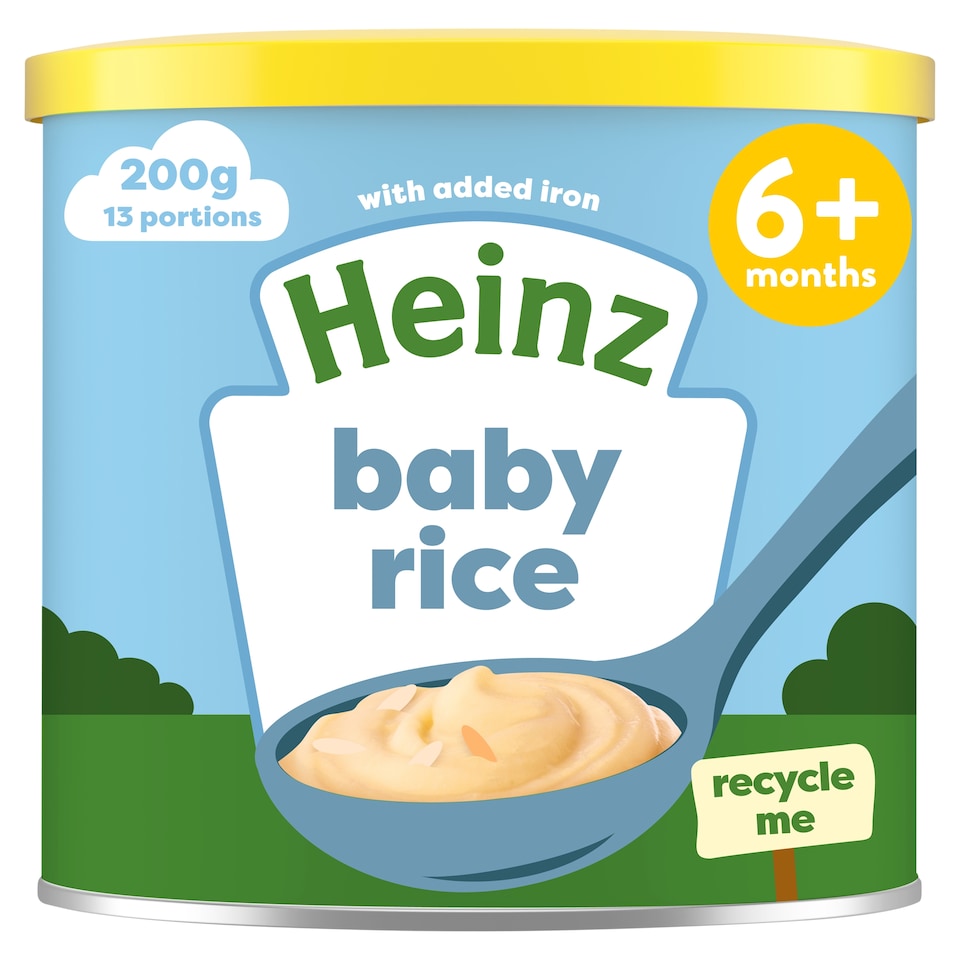 image 1 of Heinz Baby Rice Porridge Baby Food 200g